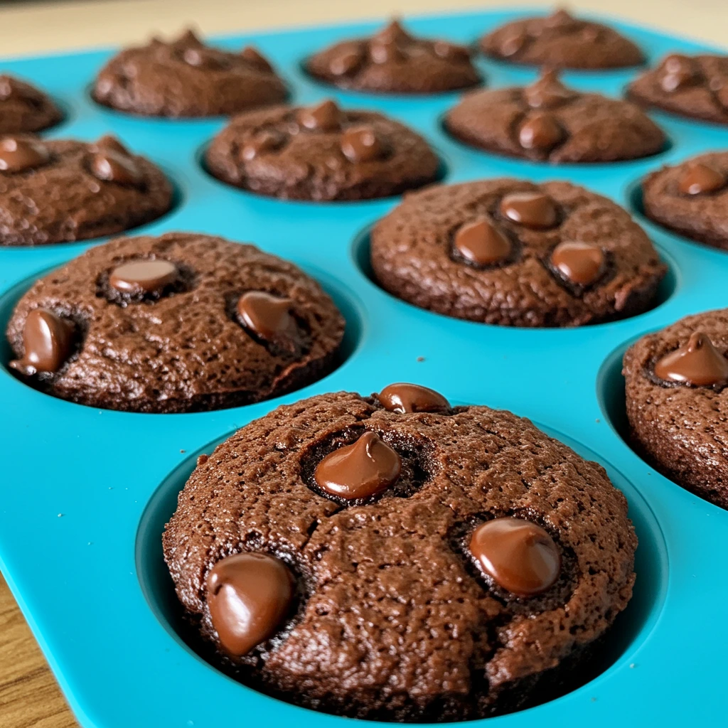 Are Protein Brownies Actually Good for You? The Ultimate Guide to Healthy Chocolate Bites 7 mini protein brownie bites baked in muffin tray