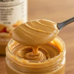 Peanut butter protein in natural form