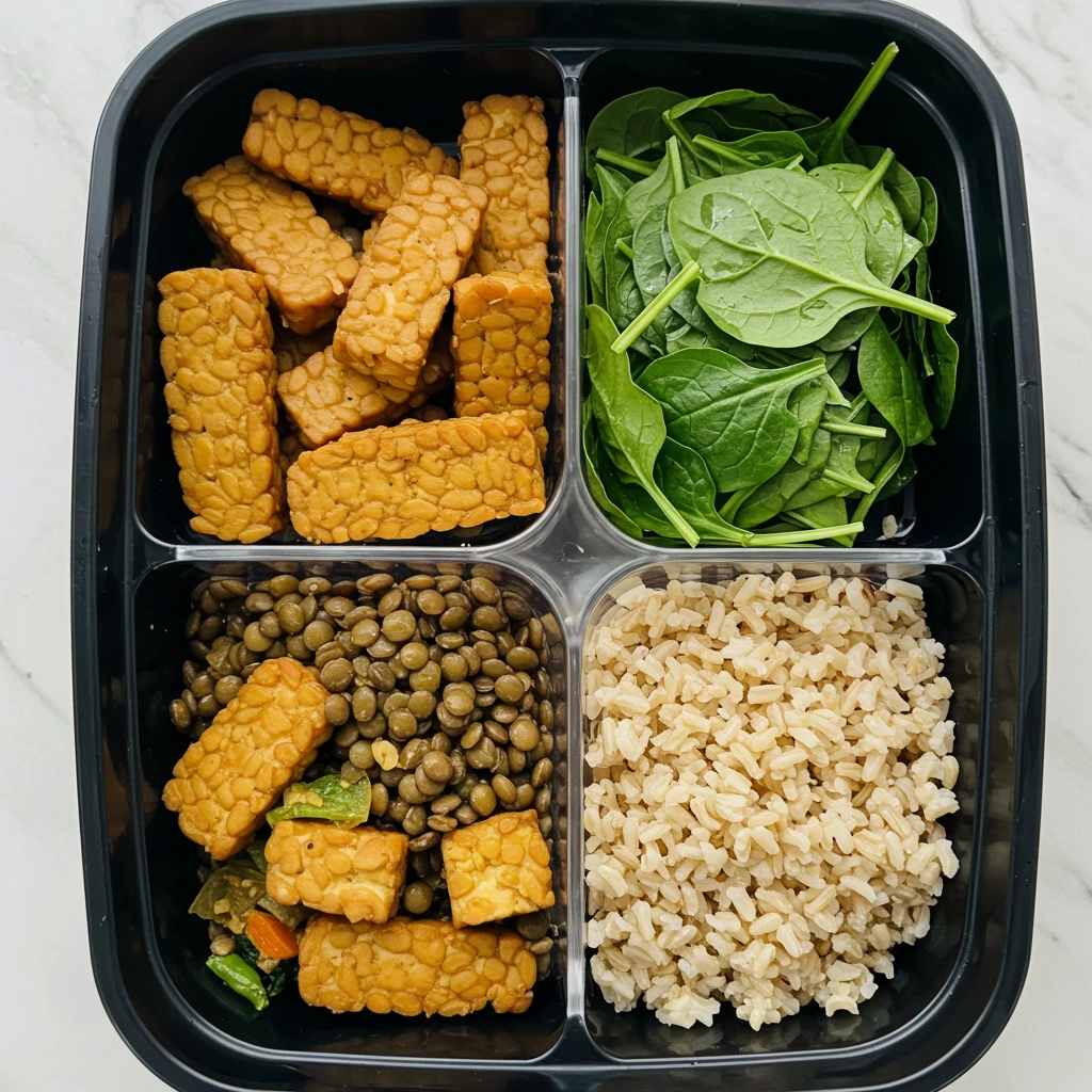 High Protein Vegan Meals – The Best Guide to Delicious Plant-Based Gains (2025) 2 Vegan meal prep for high protein daily intake